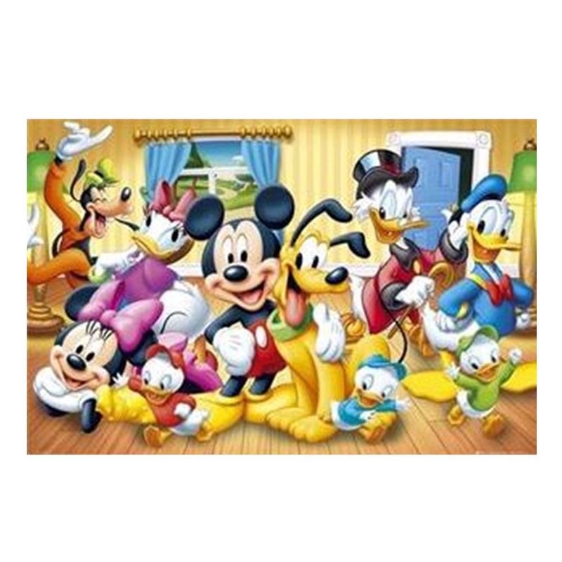 Affiche de groupe de personnages classiques Disney