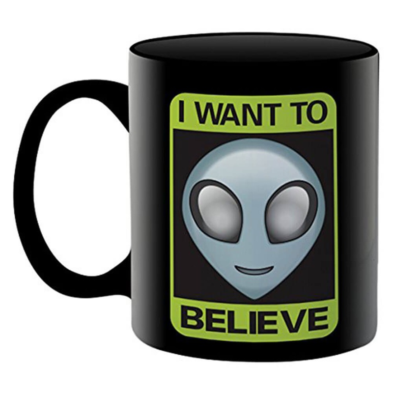 Aliens Je veux croire la tasse en cramique