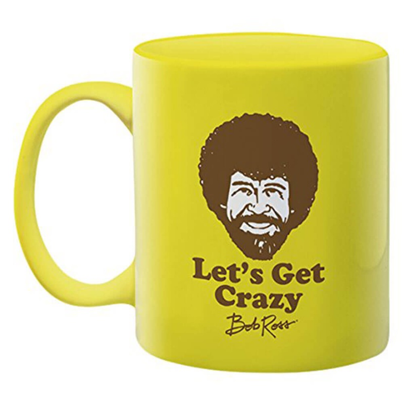 Bob Ross Crazy 11 oz tasse