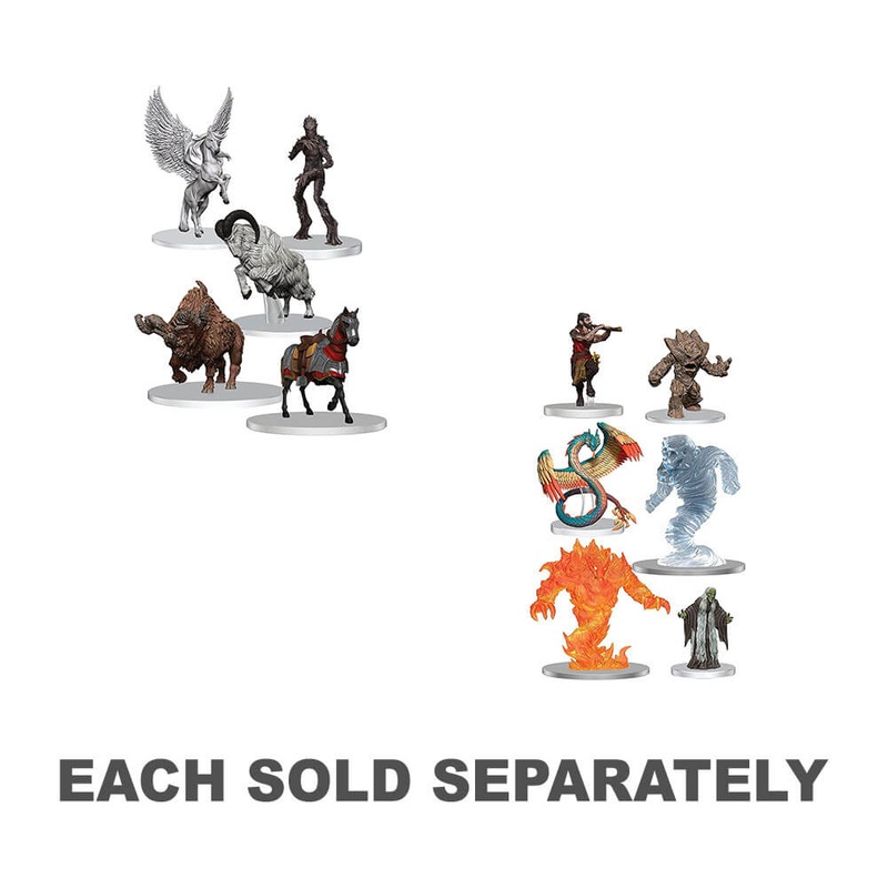 Icnes D&D des miniatures d'invocation des royaumes