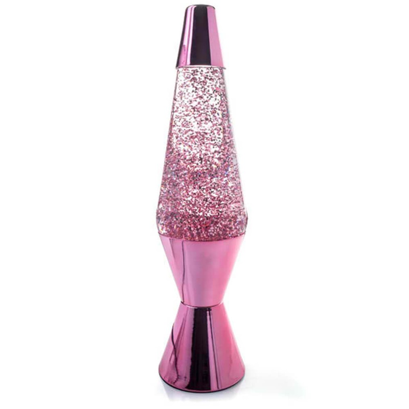 Lampe  paillettes en or rose en or rose