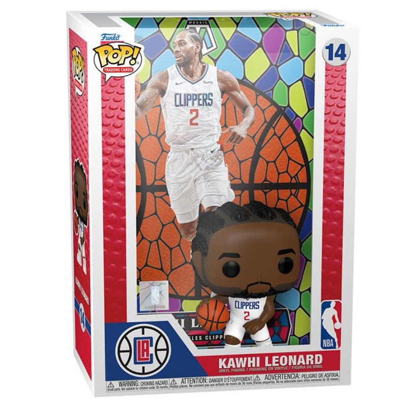 NBA Kawhi Leonard Mosaic Pop! Cartes  collectionner