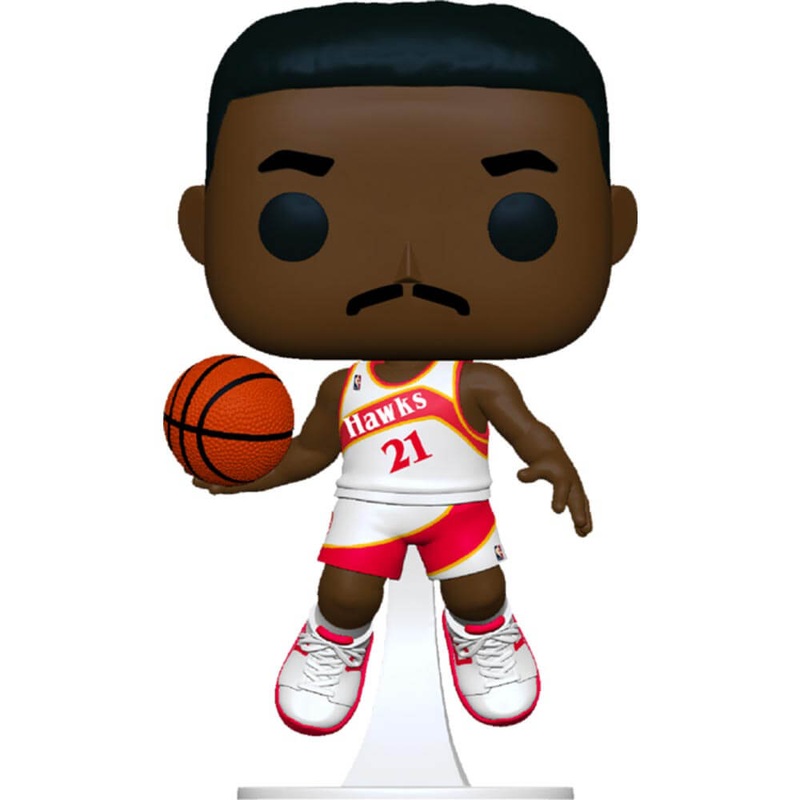 NBA: Legends Dominique Wilkins Hawks Home Pop! Vinyle