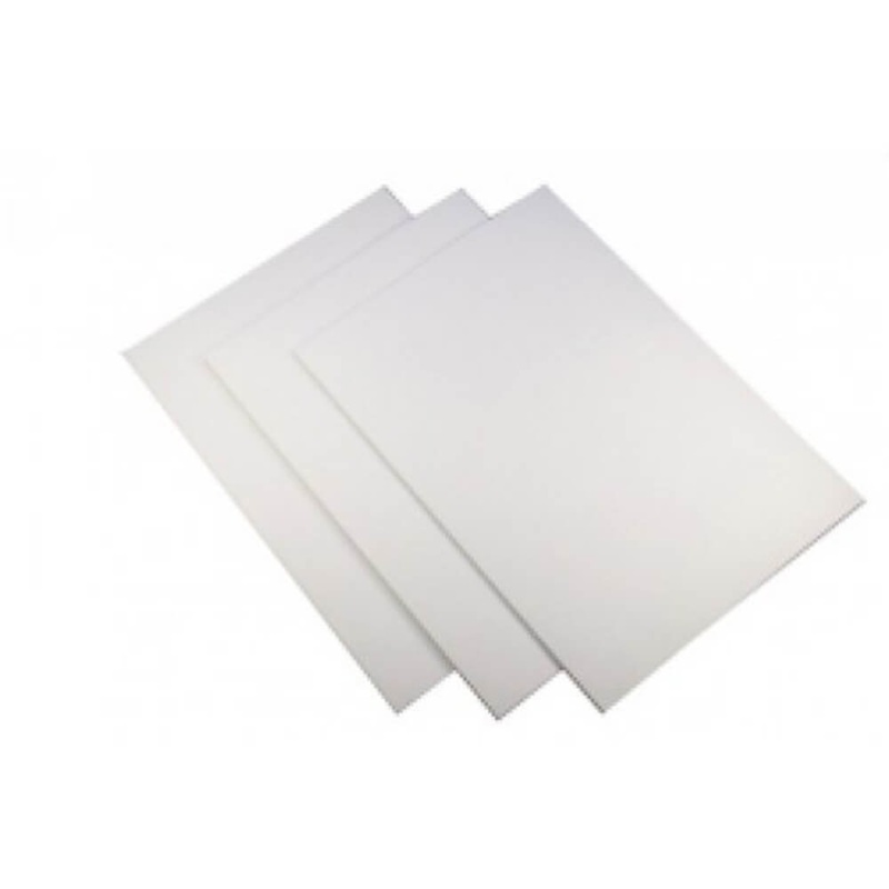 Quill 600gsm en carton blanc et noir (pack de 50)