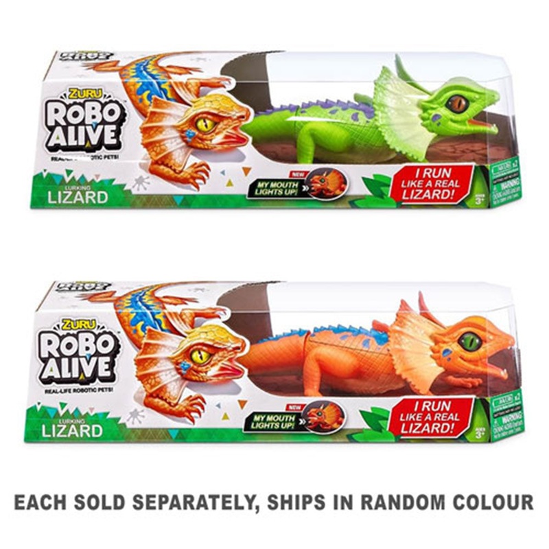 Robo Alive Light-Up Frill Nou Lzard
