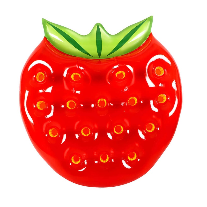 Salon d'air de fraise gant (dgonfl: 145x137x21cm)