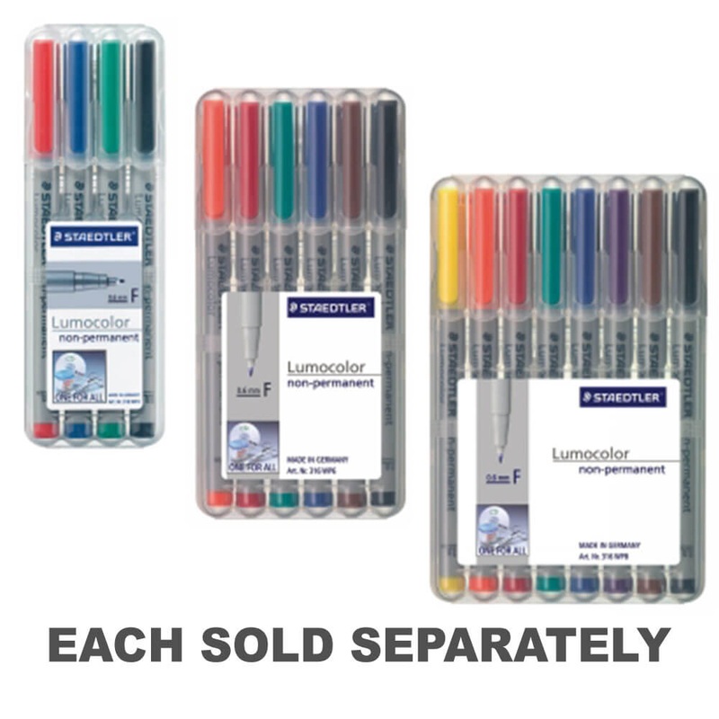 Staedtler Water Soluble Marker Fine assorti