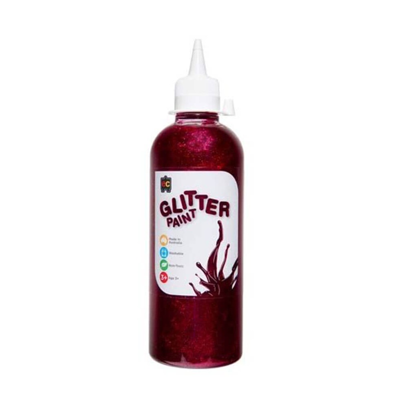 EC Glitter Paint 500 ml (magenta)