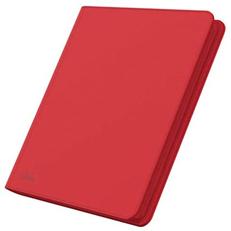 Folder Ultimate Guard 12 Pocket Red Quadrow Zipfolio