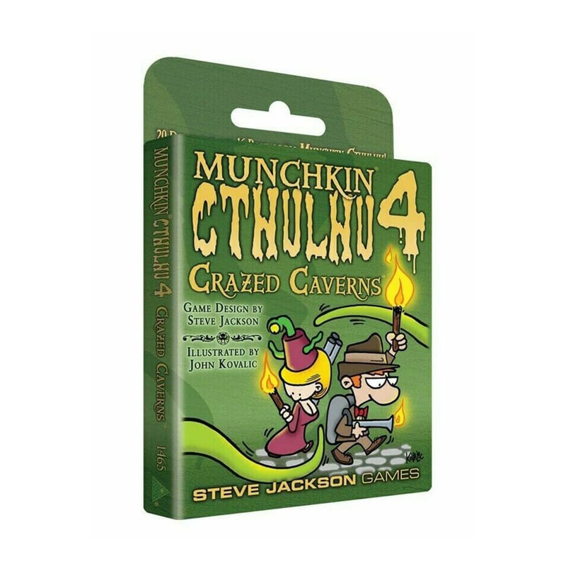 Munchkin Cthulhu 4 Game de carte Caverns Caverns