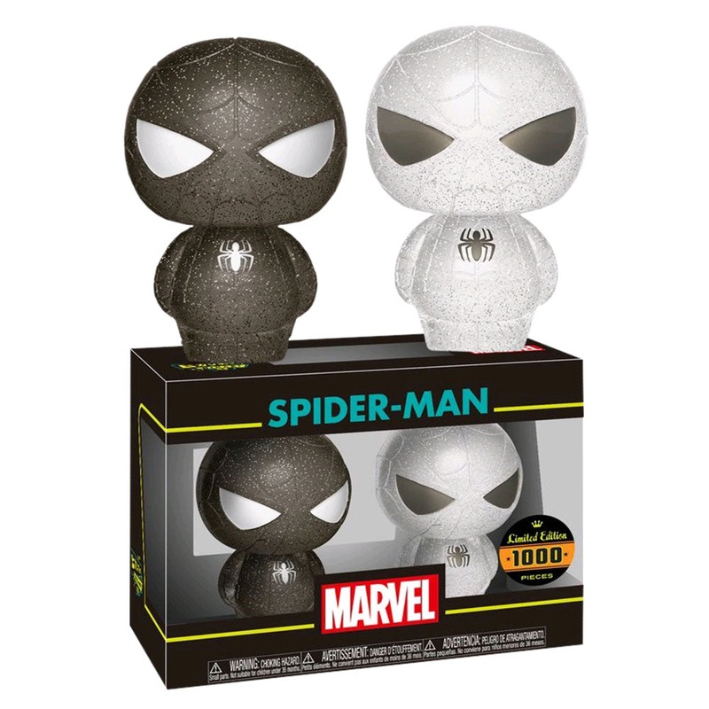 Spider-Man (blanc et noir) XS Hikari 2 Pk