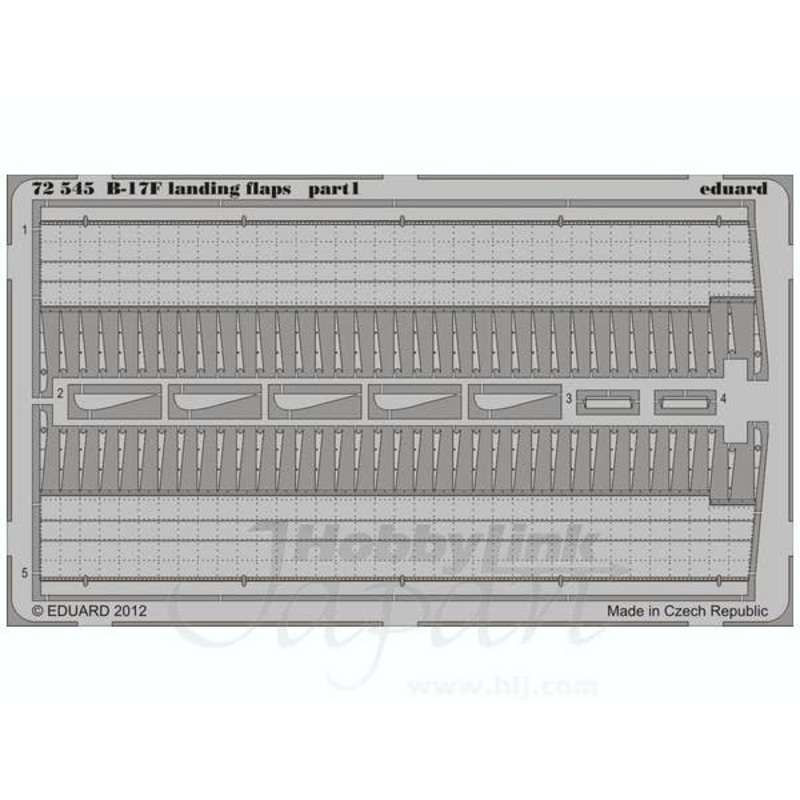 1/72 B-17F Landing Flaps (Revell)