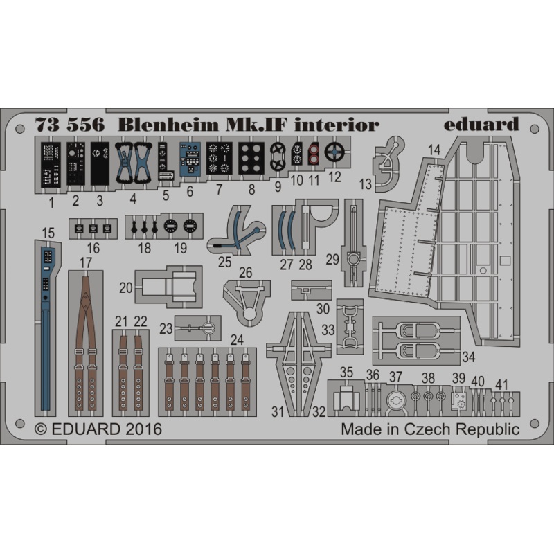 1/72 Blenheim Mk.IF Interior (Airfix)