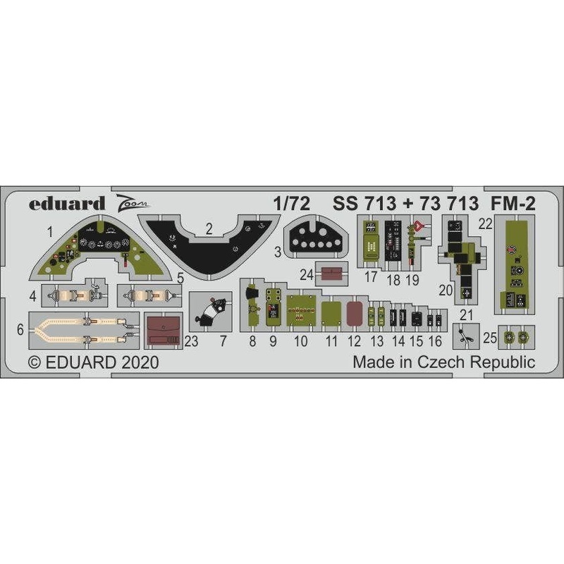 1/72 FM-2 Zoom Etching Parts (for Arma Hobby)