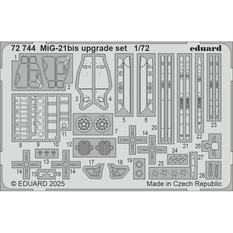 1/72 MiG-21bis Upgrade set (For Eduard)