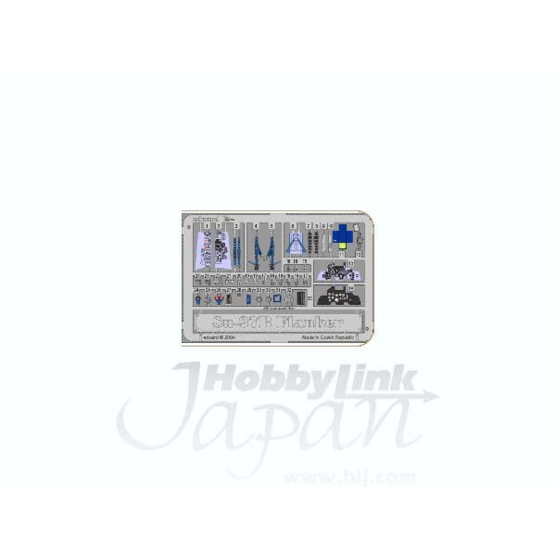1/72 Su-27 Flanker B Photo-Etched Parts (for Hasegawa/Revell)