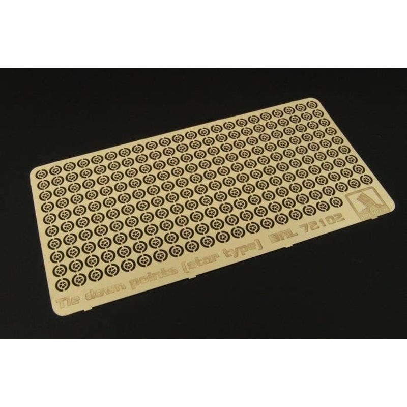 1/72 Tie down points (star type) US aircraft carrier