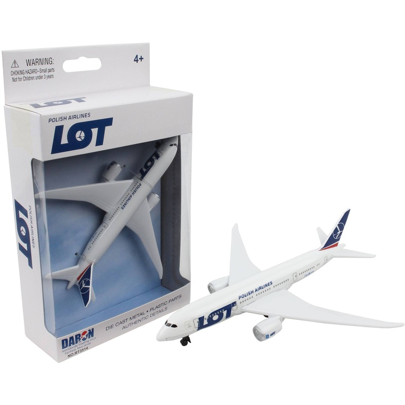 LOT Airlines Single Airplane
