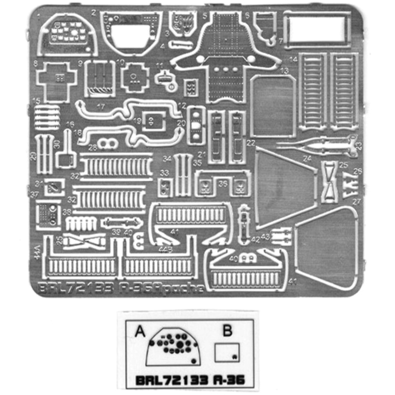 1/72 A-36 Apache PE Set (Brengun Kit)
