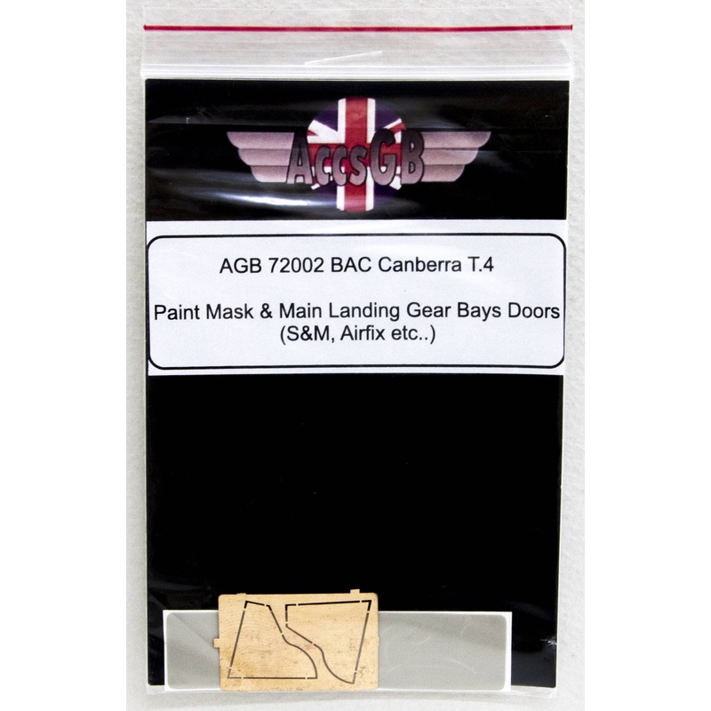 1/72 BAC/EE Canberra T.4 Paint Mask and Main Landing Gear Bay Doors