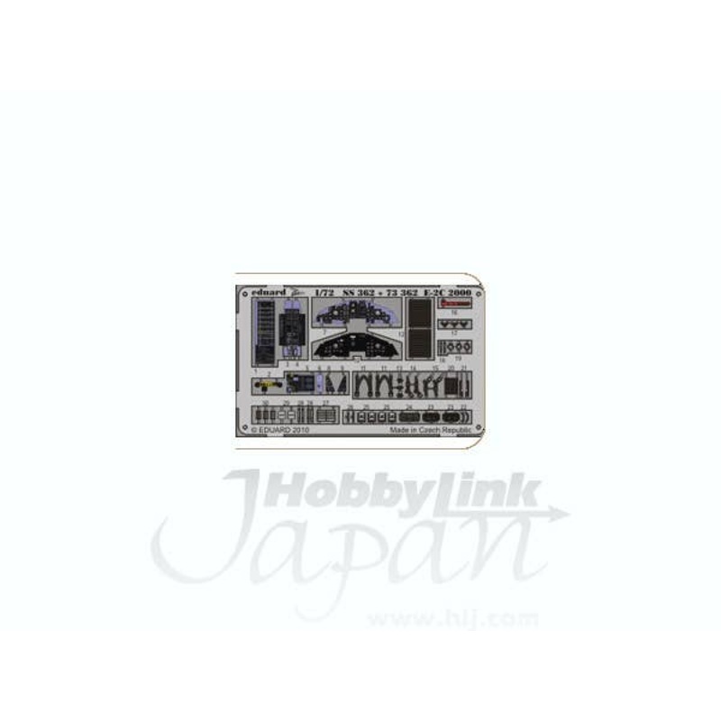 1/72 E2C 2000 Hawkeye Dashboard/Seatbelt (for Hasegawa)