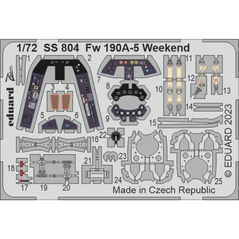 1/72 Fw 190A-5 Weekend Zoom (for EDUARD)