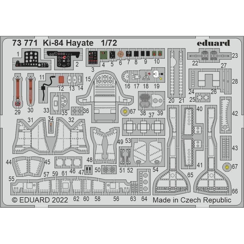 1/72 Ki-84 Hayate (for ARMA HOBBY)