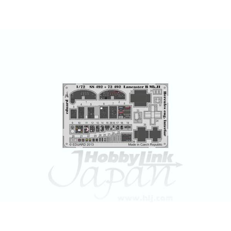 1/72 Lancaster B Mk.II Interior S.A. (for Airfix)