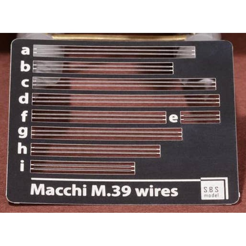 1/72 Macchi M 39 rigging wire set