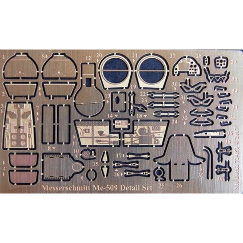 1/72 Messerschmitt Me-509 Detail Set for RS Models