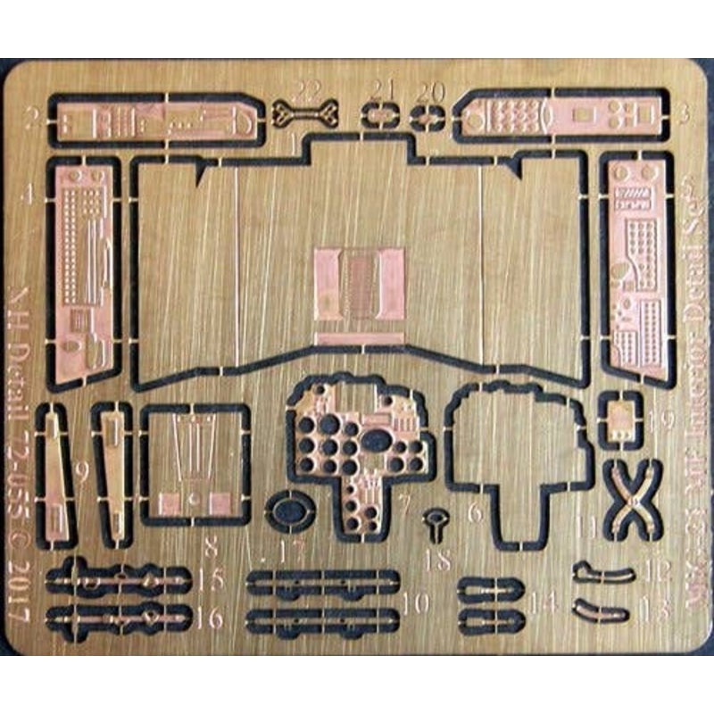 1/72 MiG-21 MF Interior Set (for AZ Models)