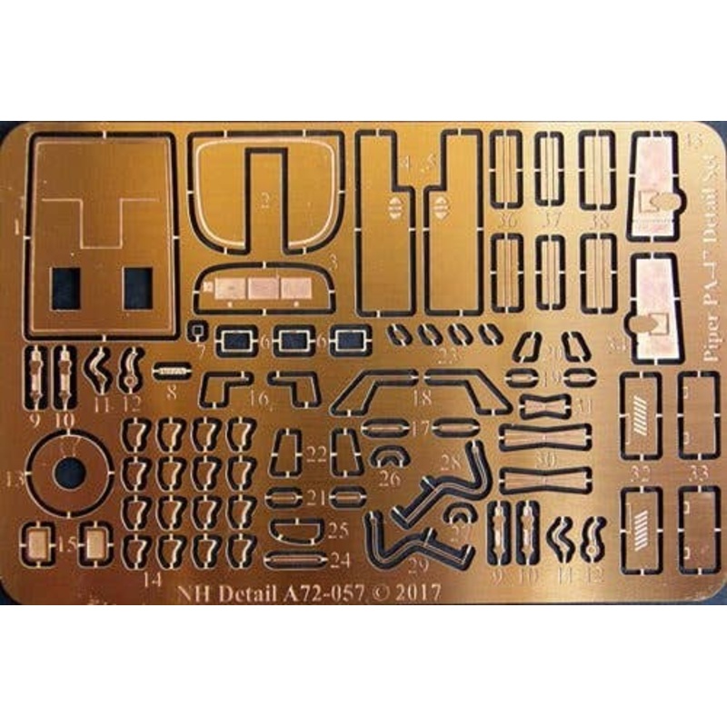 1/72 Piper PA-47 Detail Set (for Amodel)