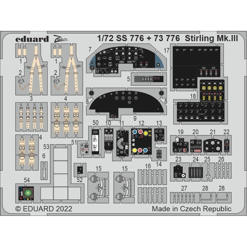 1/72 Stirling Mk.III (for ITALERI)