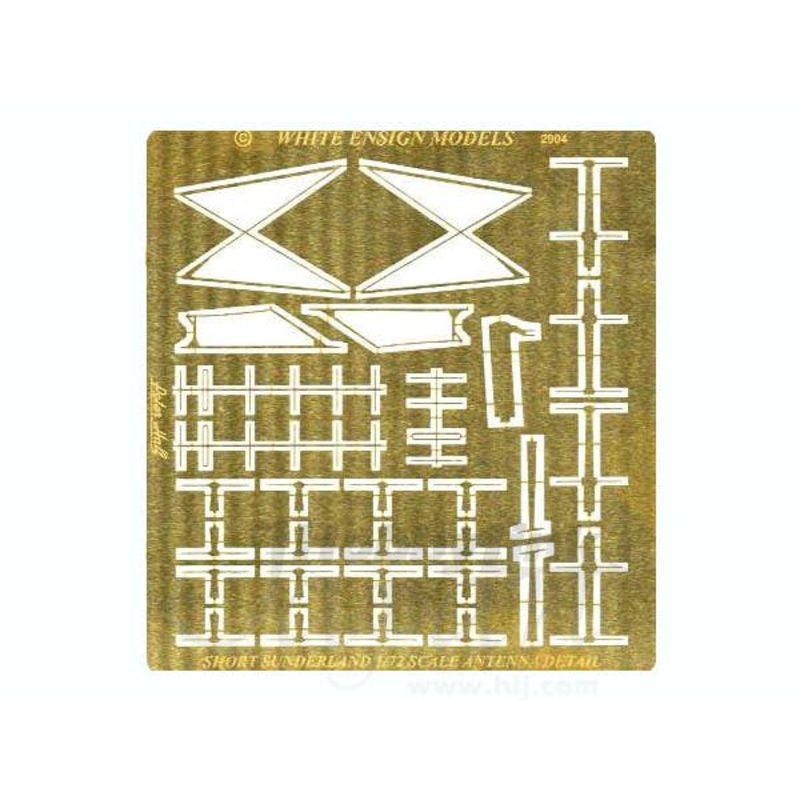 1/72 Sunderland Set One Flying Boat Exterior Detail