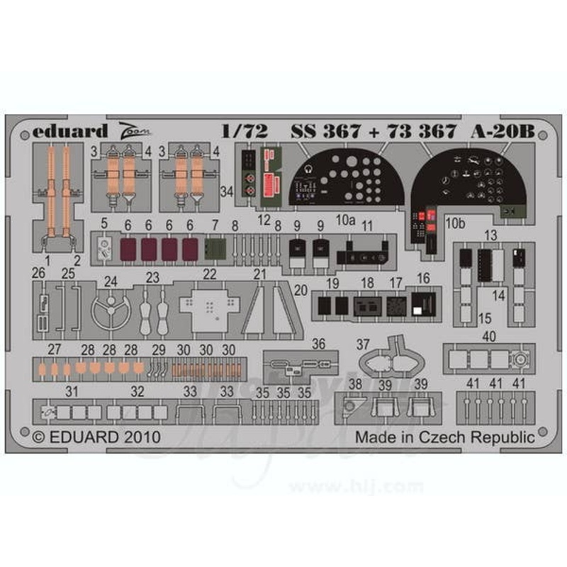 1/72 A-20B Self-Adhesive (for Special Hobby) Zoom