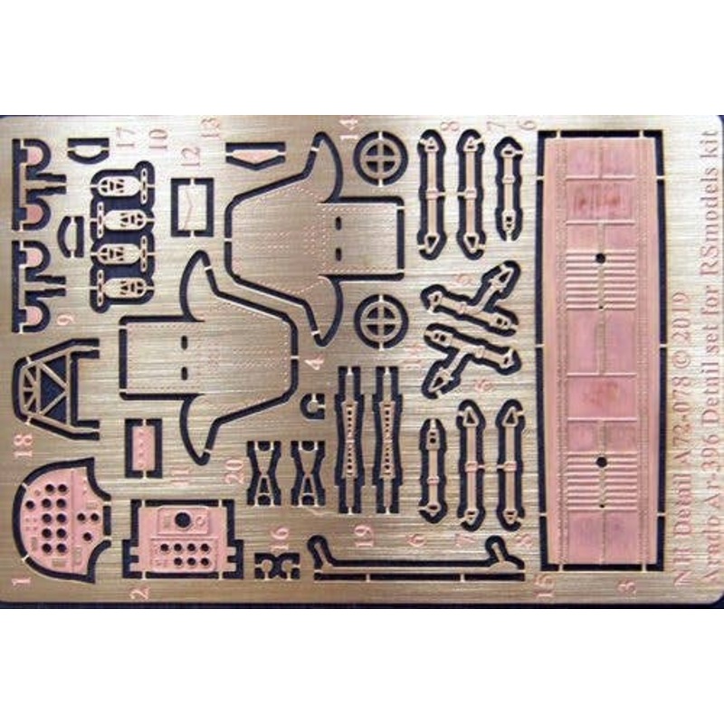 1/72 Arado Ar-396 Detail Set (for RS Models)