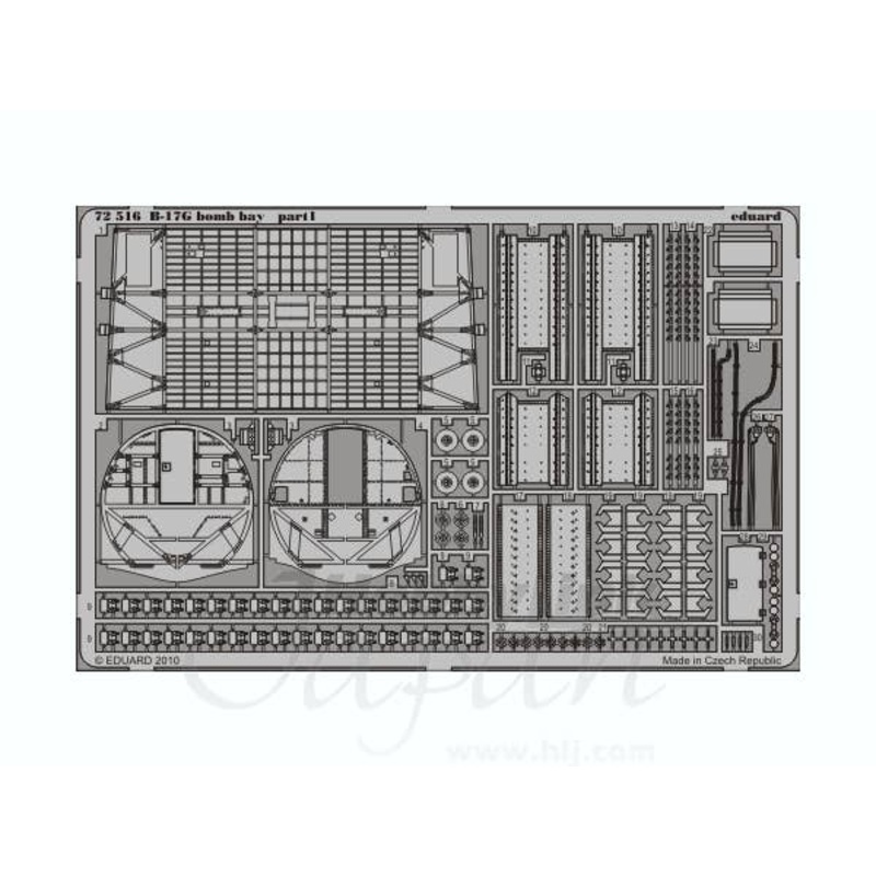1/72 B-17G Bomb Bay (for Revell)