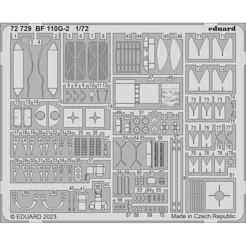 1/72 Bf 110G-2 for Eduard