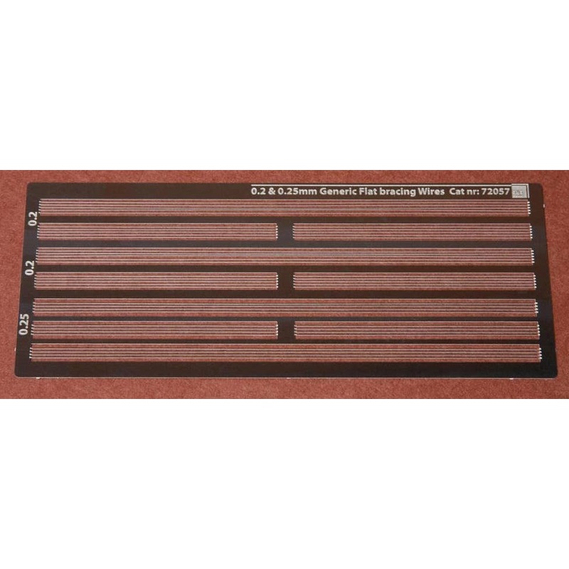 1/72 Generic Flat Rigging Wires (0.2-0.25 mm)
