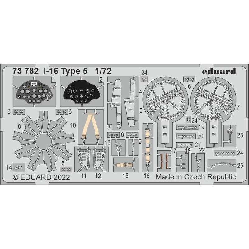 1/72 I-16 Type 5 (for CLEAR PROP)