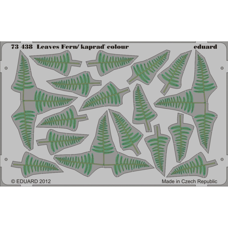 1/72 Leaves Fern, Kaprad - Colour