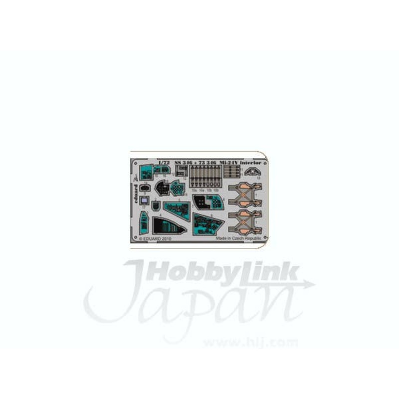 1/72 Mi-24V Hind Interior Zoom Color PE S.A. (Hobby Boss)