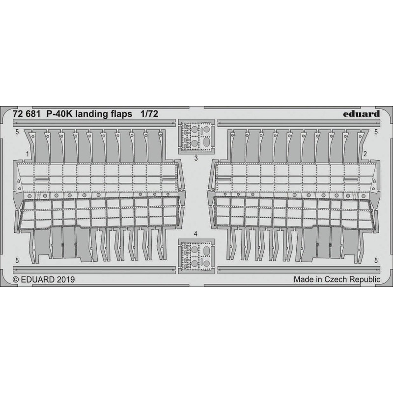 1/72 P-40K Landing Flaps (for Special Hobby)
