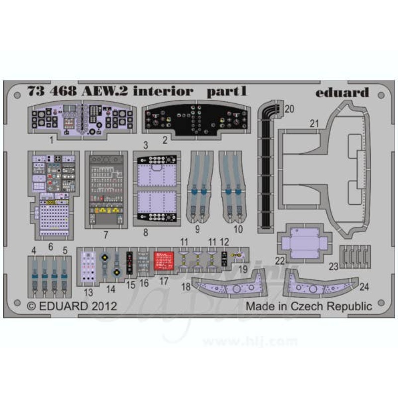 1/72 Sea King AEW.2 Interior S.A. (Cyber Hobby)