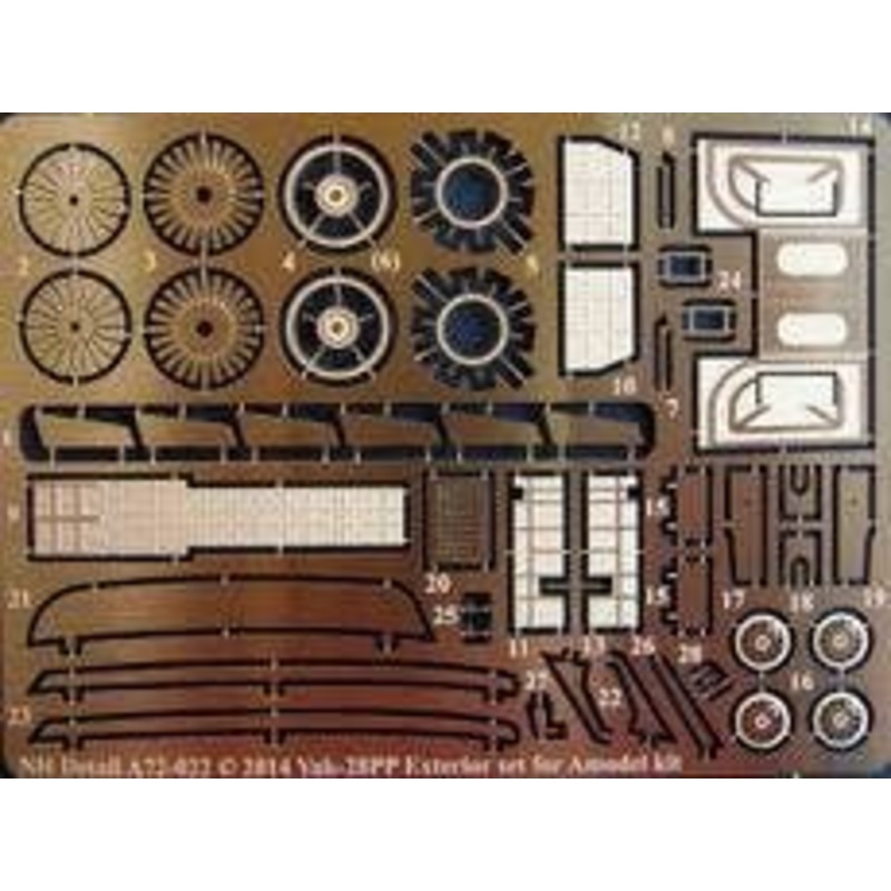 1/72 Yakovlev Yak-28PP Combo Set (for Amodel)