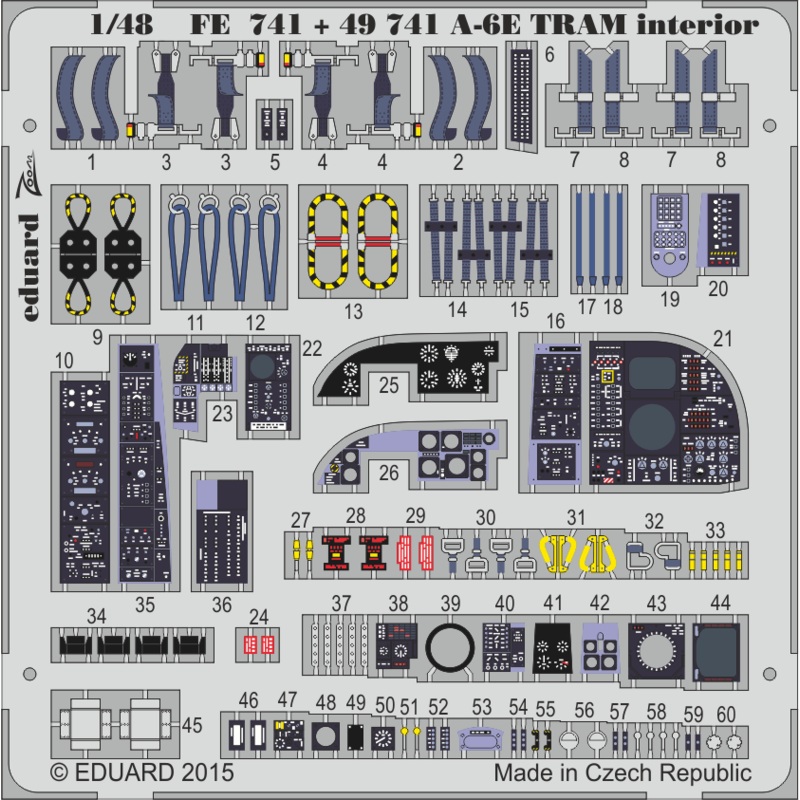 1/48 A-6E Tram Interior (for Hobby Boss)