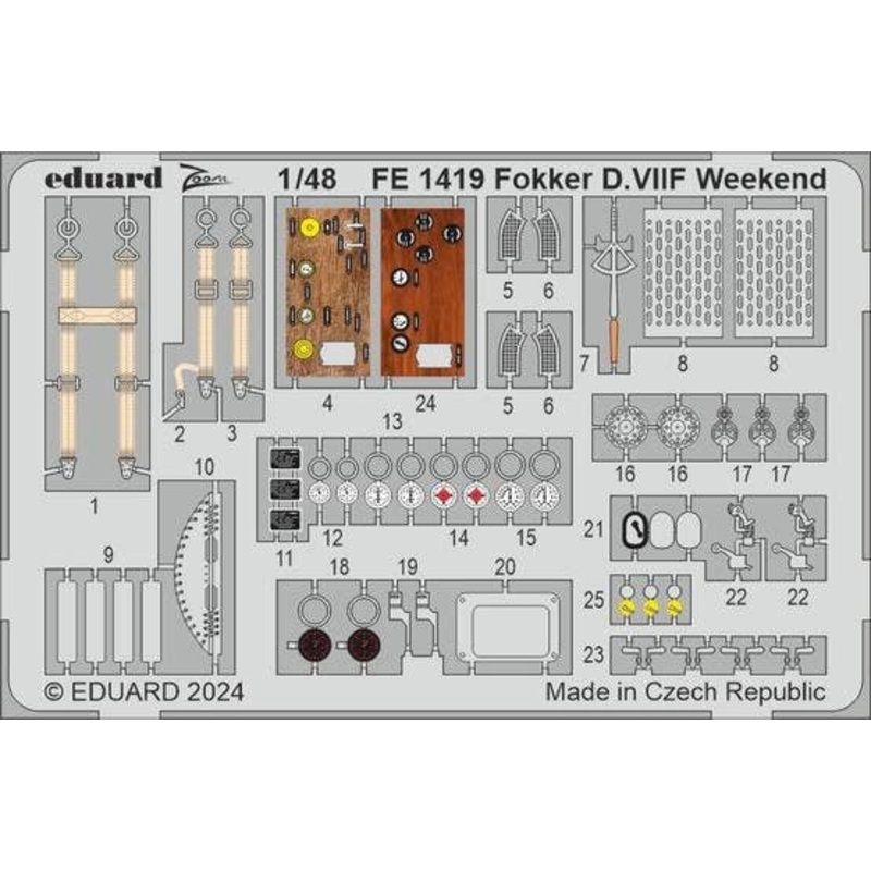 1/48 Fokker D.VIIF Weekend Edition Zoom (for Eduard)