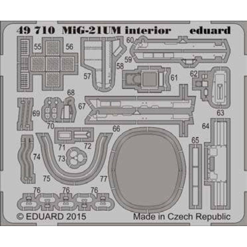 1/48 MiG-21UM S.A. (for Trumpeter)