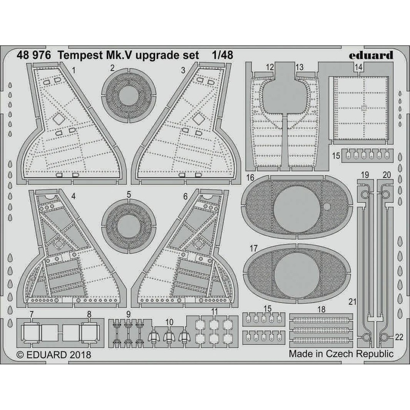 1/48 Tempest Mk.V Upgrade Set (for Eduard)