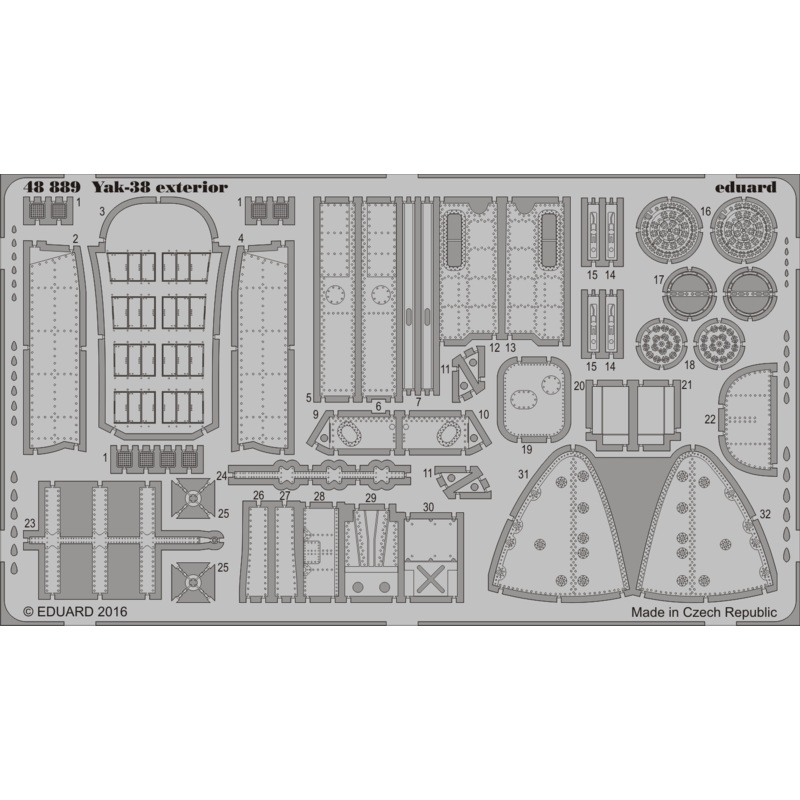 1/48 Yak-38 Exterior (Hobby Boss)